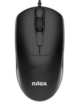 EAN 8431775034945 - Nilox MOUSB1011 ratón Oficina USB tipo A Óptico 1200 DPI imagen 1