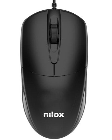 EAN 8431775034945 - Nilox MOUSB1011 ratón Oficina USB tipo A Óptico 1200 DPI imagen 1