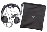 Auriculares Logitech Zone Wired Ms Teams Con Micrófono Usb Negros