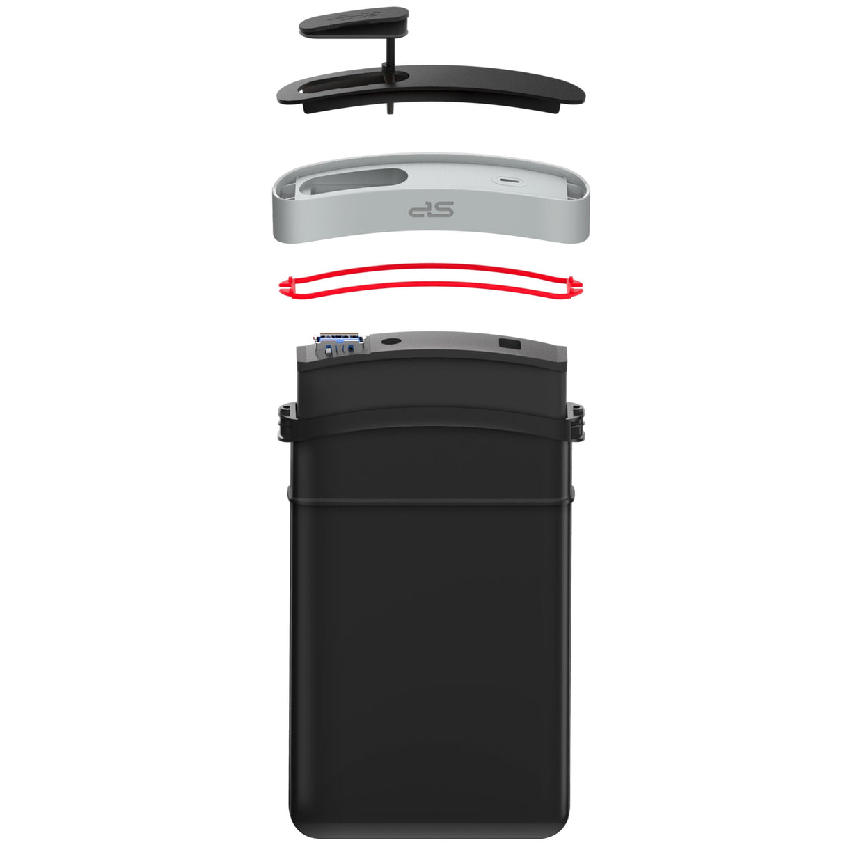 Silicon Power 6.3cm 2.5" 1tb Usb3.2 A65b Water Res. Negro