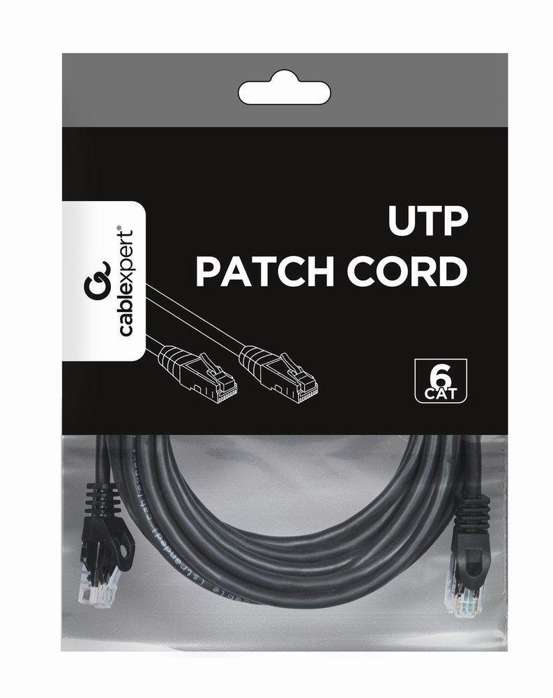 EAN 8716309093149 - Gembird PP6U-5M cable de red Negro Cat6 U/UTP (UTP) imagen 3