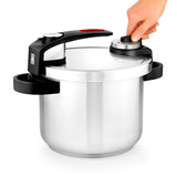 Olla A Presión Tekna A185602 Ø22cm 6l Acero Inoxidable Apta Para Inducción