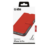 Sbs Wallet Mand Para Iphone 14 Pro Rojo