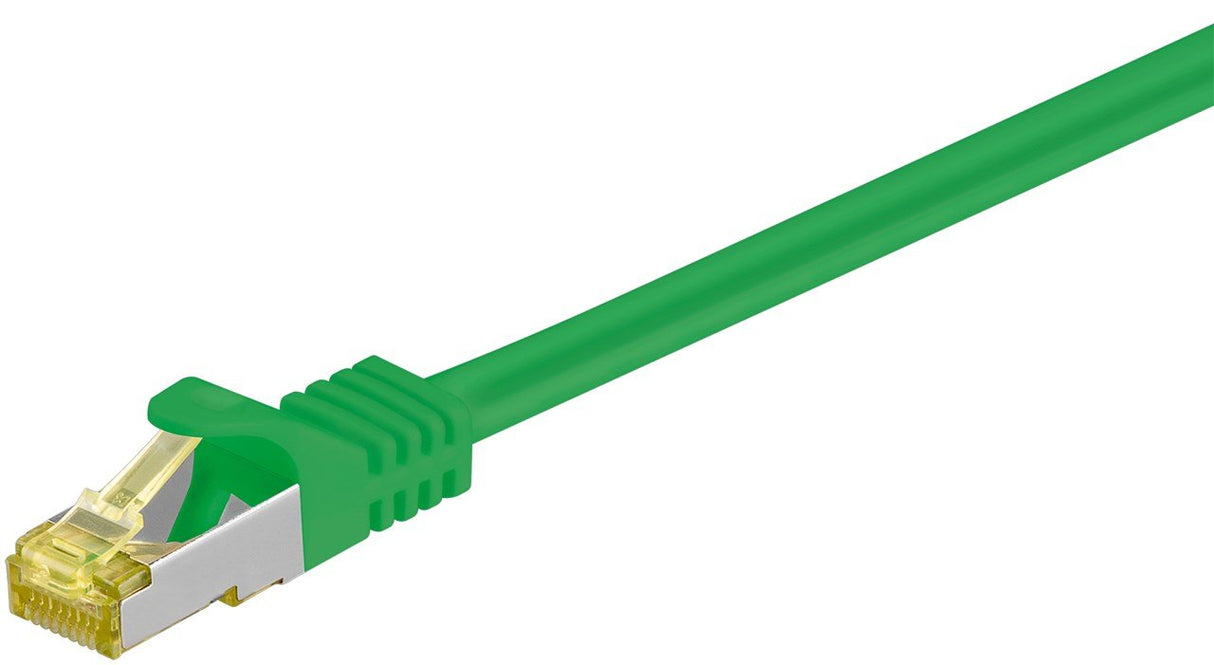 Goobay Rj-45 Cat7 0.25m Cable De Red 0,25 M S/Ftp (S-Stp) Verde