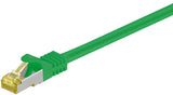 Latiguillo Cat 7, S/Ftp, 15.00 M, Verde, Lszh Goobay
