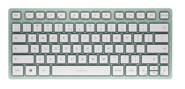 Cherry Kw 7100 Mini Bt Teclado Inalámbrico Bluetooth 5.1 Qwerty Europa Interruptor: Cherry Sx Verde Agave