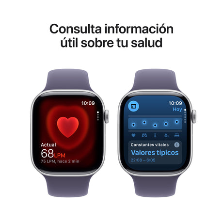 EAN 0195950477948 - Apple Watch Series 11 OLED 46 mm Digital 416 x 496 Pixeles Pantalla táctil 5G Plata Wifi GPS (satélite) imagen 5