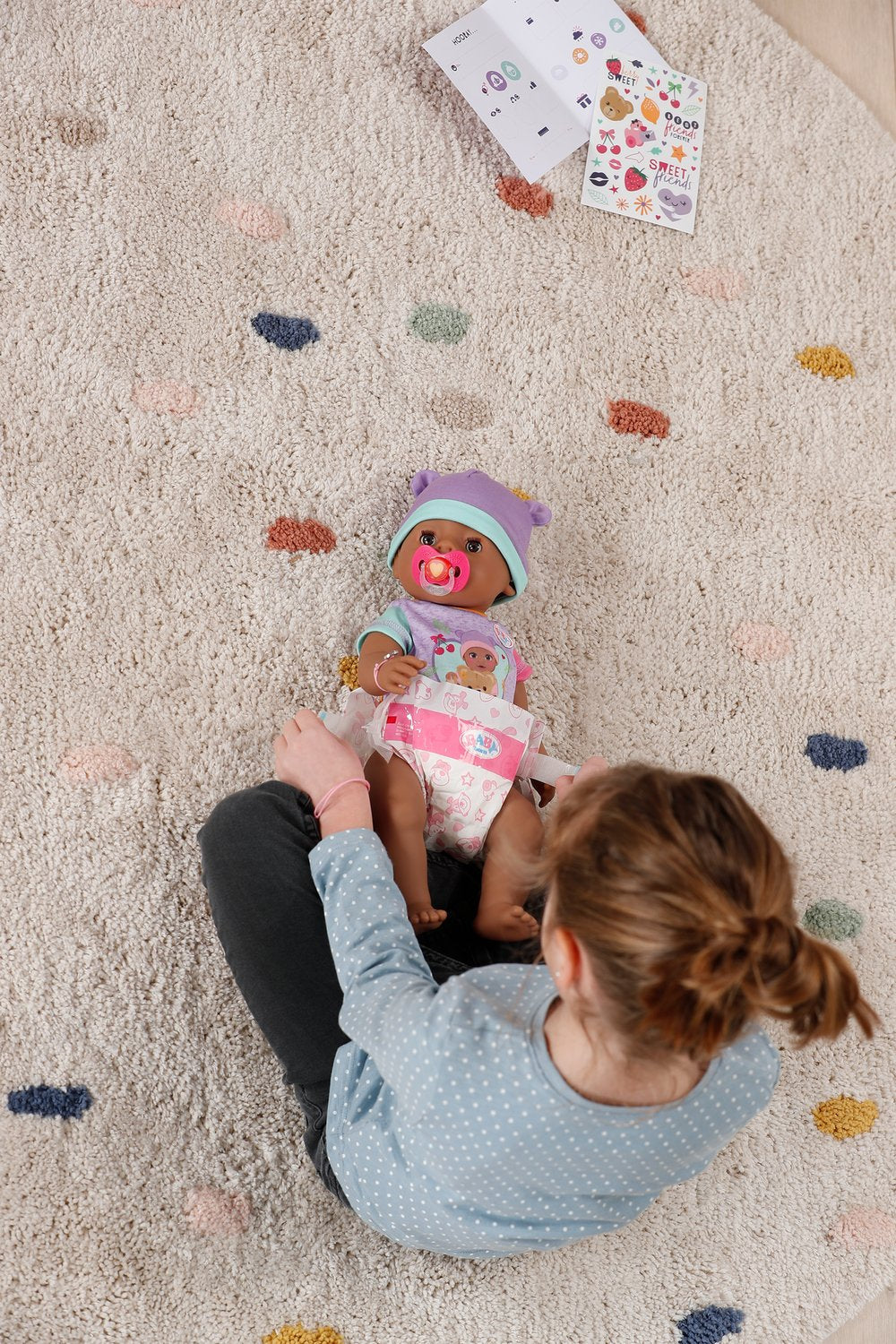 Zapf Creation Baby Born® Eva 43cm, Muñeca 836408