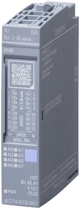 Siem Simatic Et 6es7134-6gf00-0aa1 200sp, Analoges Eingangs-Modul, Ai 8xi