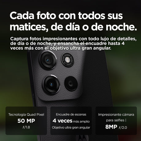 EAN 0840023289644 - Motorola moto g15 17,1 cm (6.72") SIM doble Android 15 4G USB Tipo C 8 GB 512 GB 5200 mAh Gris imagen 14