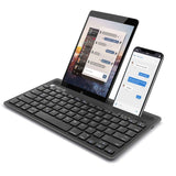 Techly Mini Wireless Keyboard 78 Keys 2 Channels With Hotkeys And Tablet Stand