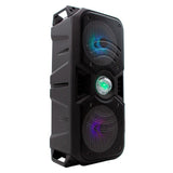 Lauson Llx33 Negro Altavoz Inalámbrico Portátil 70w Bluetooth Karaoke Fm Luces Usb Sd