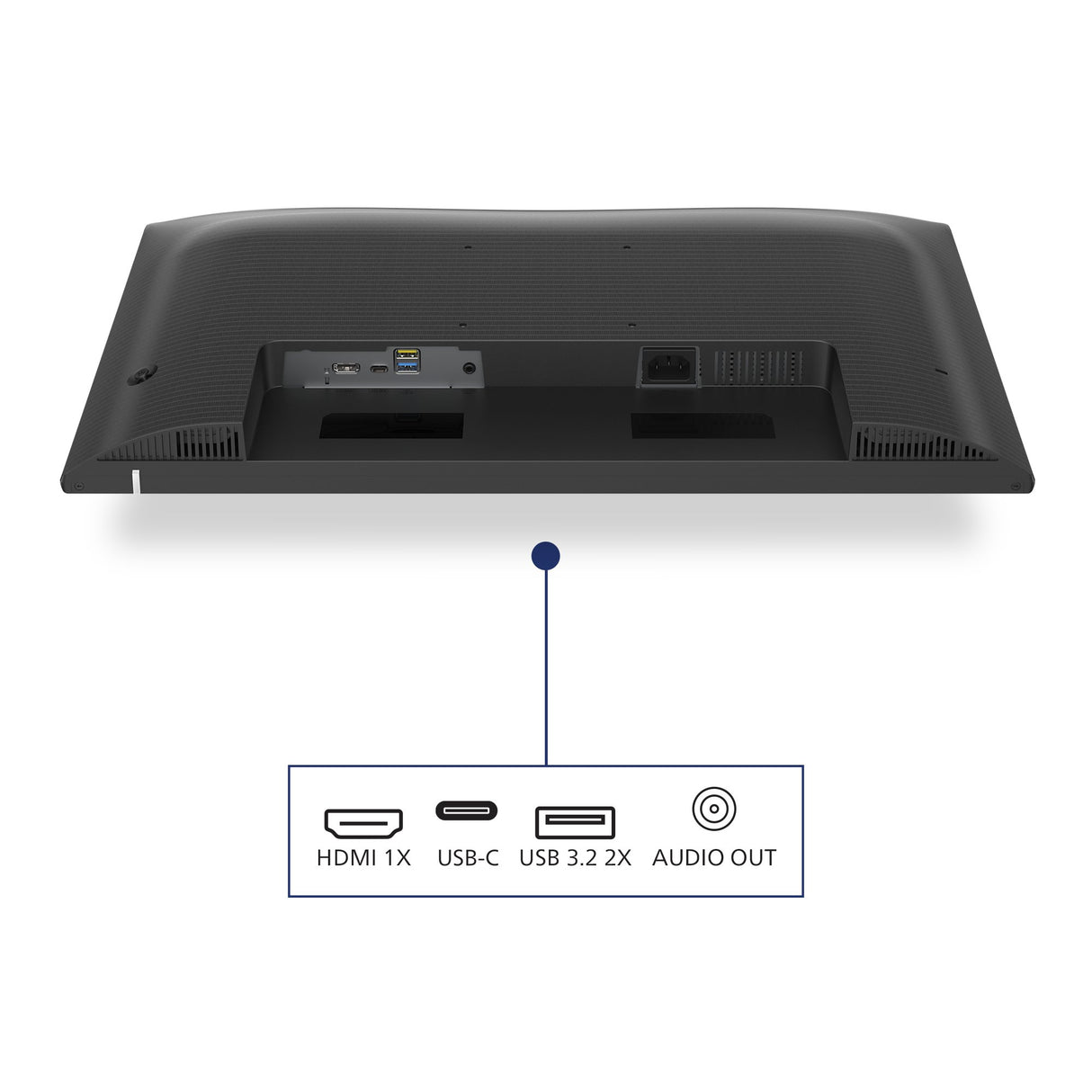 EAN 8712581804268 - Philips 1000 series 24E1N1300AE/00 pantalla para PC 60,5 cm (23.8") 1920 x 1080 Pixeles Full HD LCD Negro imagen 4
