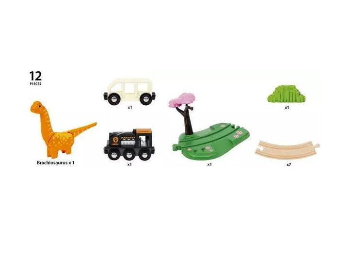 Brio Mundo Mundo Dinosau Bahn Bahn Set 63609800