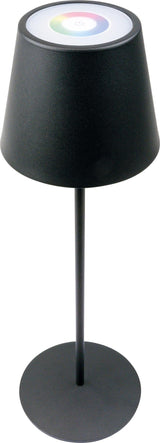 Schwaiger Lámpara De Mesa Led Akku 200lm Rgb 380mm Negro