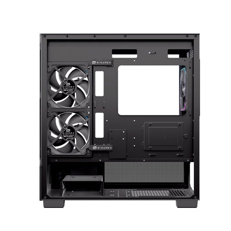 EAN 6977277360011 - Einarex EXCS-SM-51DR-B carcasa de ordenador Micro Torre Negro imagen 5