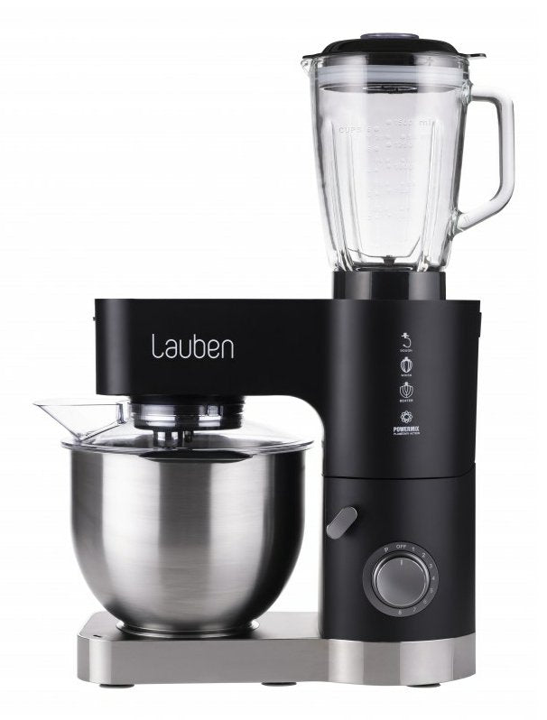 Robot De Cocina Lauben Lbnkm1200bc 1200 W 5,5 L Negro, Acero Inoxidable