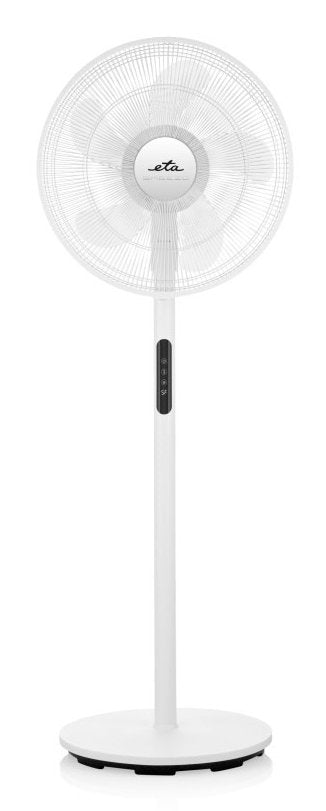 Eta Eta460790000 Breezo Stand Fan, Diameter 45 Cm, Number Of Speeds 4, White