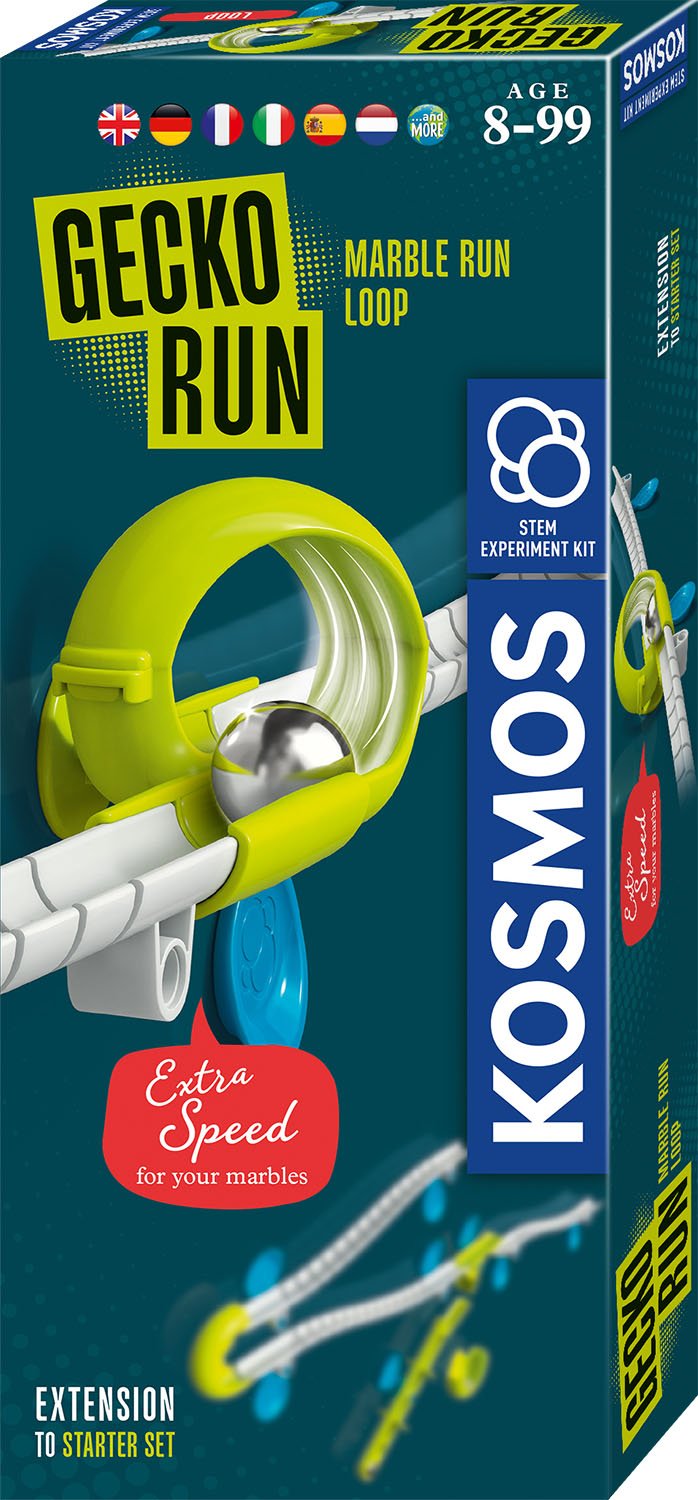 Kosmos Gecko Run - Marble Run Loop V1, Extensión Del Circuito De Canicas, Versión Internacional 617295