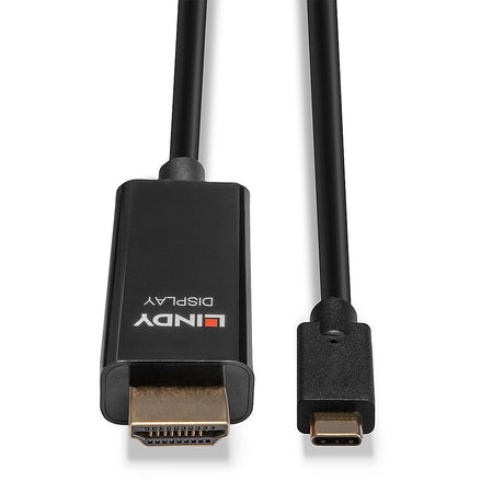 EAN 4002888433174 - Lindy 43317 adaptador de cable de vídeo 10 m USB Tipo C HDMI tipo A (Estándar) Negro imagen 4