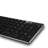Teclado Frances Ngs Fortune-Bt Multidispositivo Inalambrico Usb Bluetooth - Layout - Silencioso - Teclas X-Type -