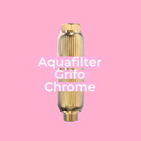 EAN 8437028106155 - Aquabeba FILTRO DUCHA AQUAFILTER GOLD Sistema de filtración de agua conectado directamente al grifo Oro imagen 10