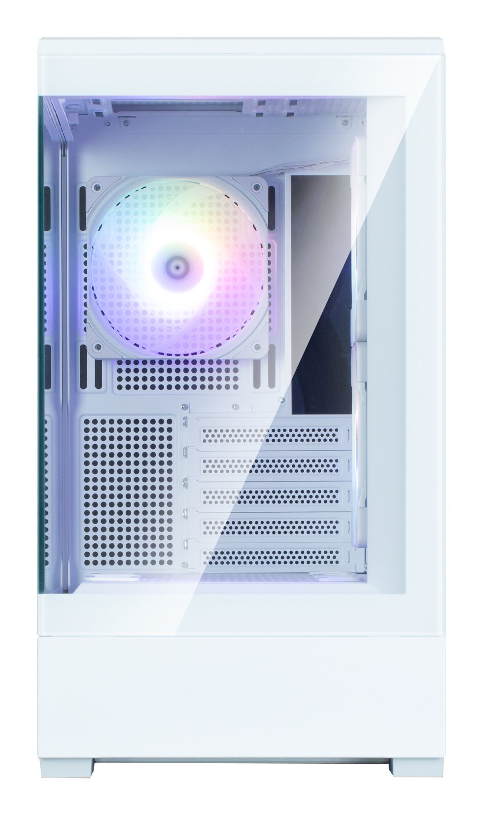 Caja Pc   Zalman P30 V2 Microatx Mini Tower 3 Fansrgb Wh