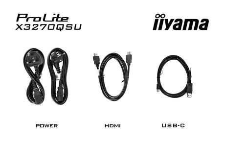 EAN 4948570123643 - iiyama ProLite X3270QSU-B1 pantalla para PC 80 cm (31.5") 2560 x 1440 Pixeles Wide Quad HD LED Negro imagen 14