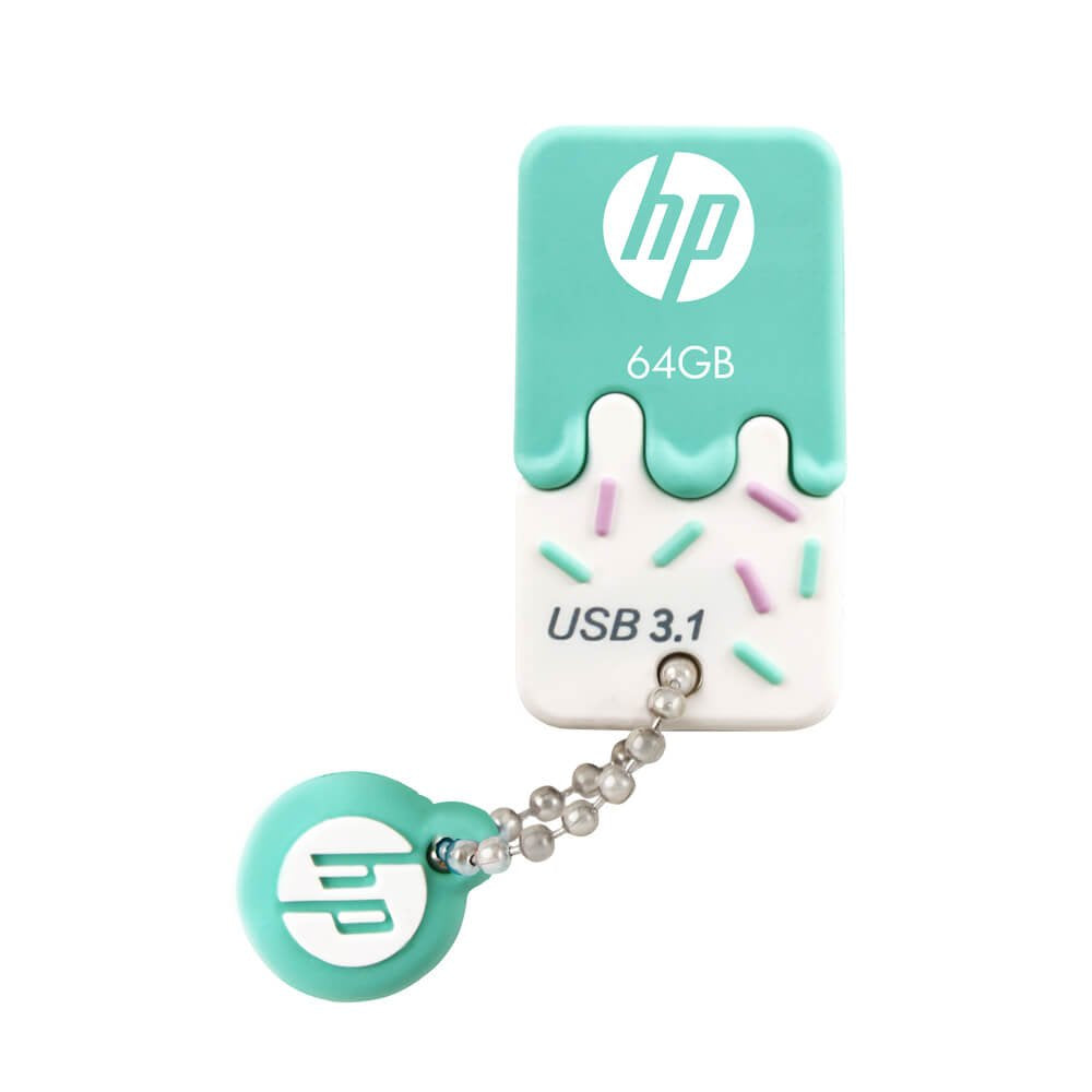 Pendrive Hp 64gb X778w Verdeusb 3.0
