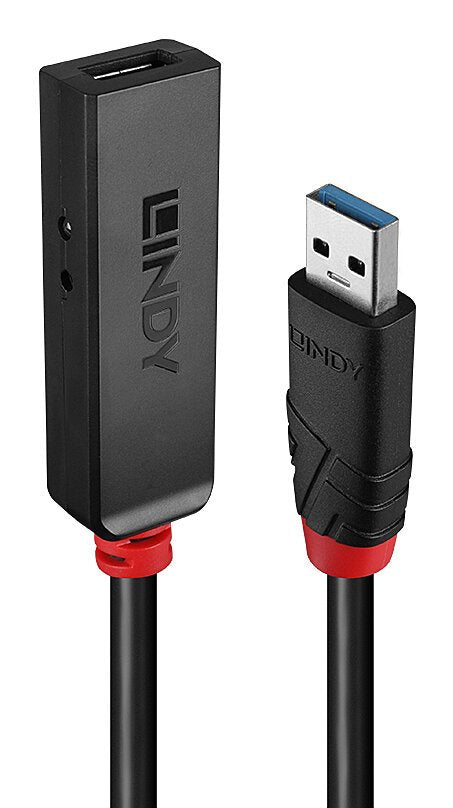EAN 4002888434003 - Lindy 43400 hub de interfaz USB 3.2 Gen 1 (3.1 Gen 1) Type-C 5000 Mbit/s Negro imagen 1
