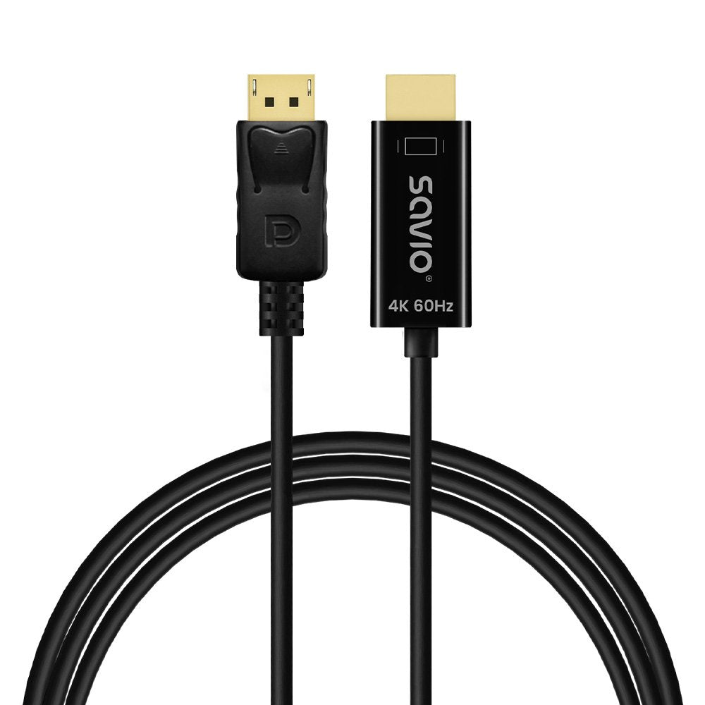 Kabel Display Port Do Hdmi Cl-189 4k 60hz, 1,5m