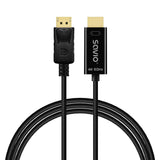 Kabel Display Port Do Hdmi Cl-189 4k 60hz, 1,5m