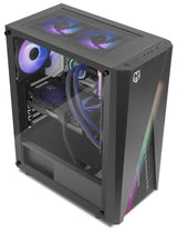 Caja Pc Nox Semitorre Hummer Frost Argb Lighting