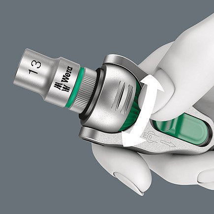 EAN 4013288225139 - Wera 05150110001 llave de carraca 37 pieza(s) Negro, Verde imagen 5