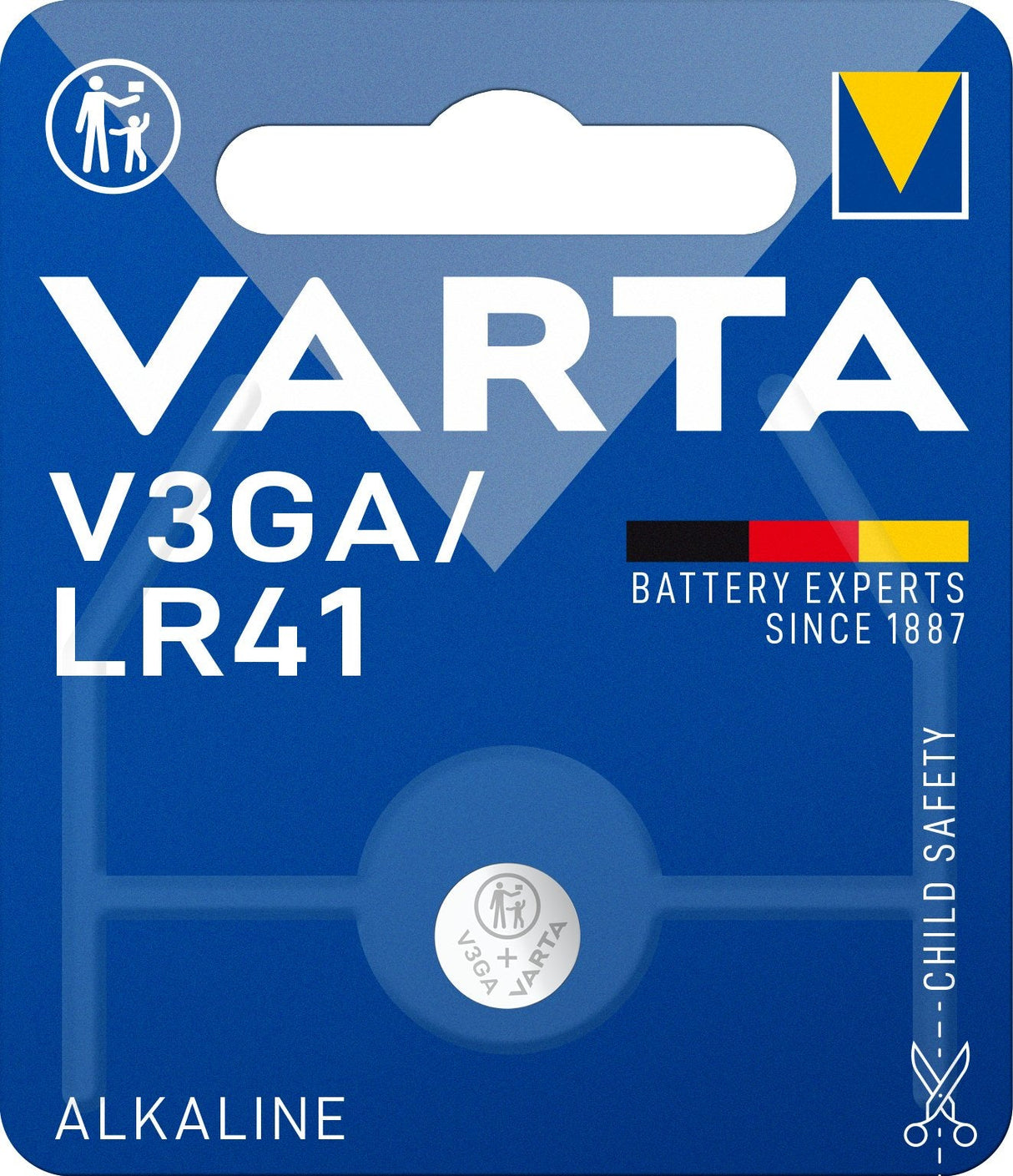 Pila Varta Alcalina Especial V3ga Blister 1 Pieza.