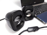 Equip Altavoces 2.0 Life Mini  6w Rms Color Negro Jack 3.5 Alimetancion Usb