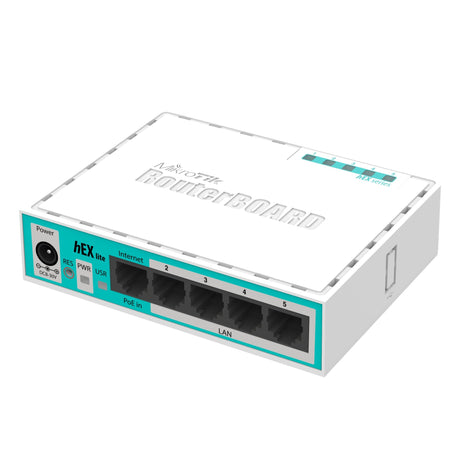 EAN 0712155510548 - Mikrotik hEX lite router Blanco imagen 1