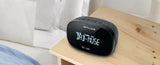 Muse Dab+ Fm Dual Alarma Clock Radio M-150 Cdb Negro