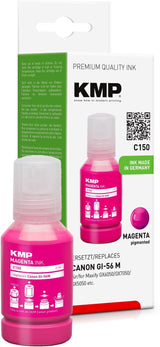 Kmp Cartucho Canon Maxify Gi56m Magenta 14000 Copias C150 Compatible