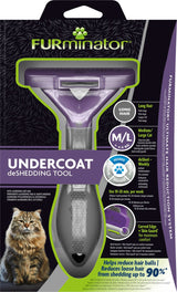 EAN 4048422151357 - FURminator FUR151357 cepillo y peine para mascota Violeta Gato Cepillo para eliminar pelaje imagen 4