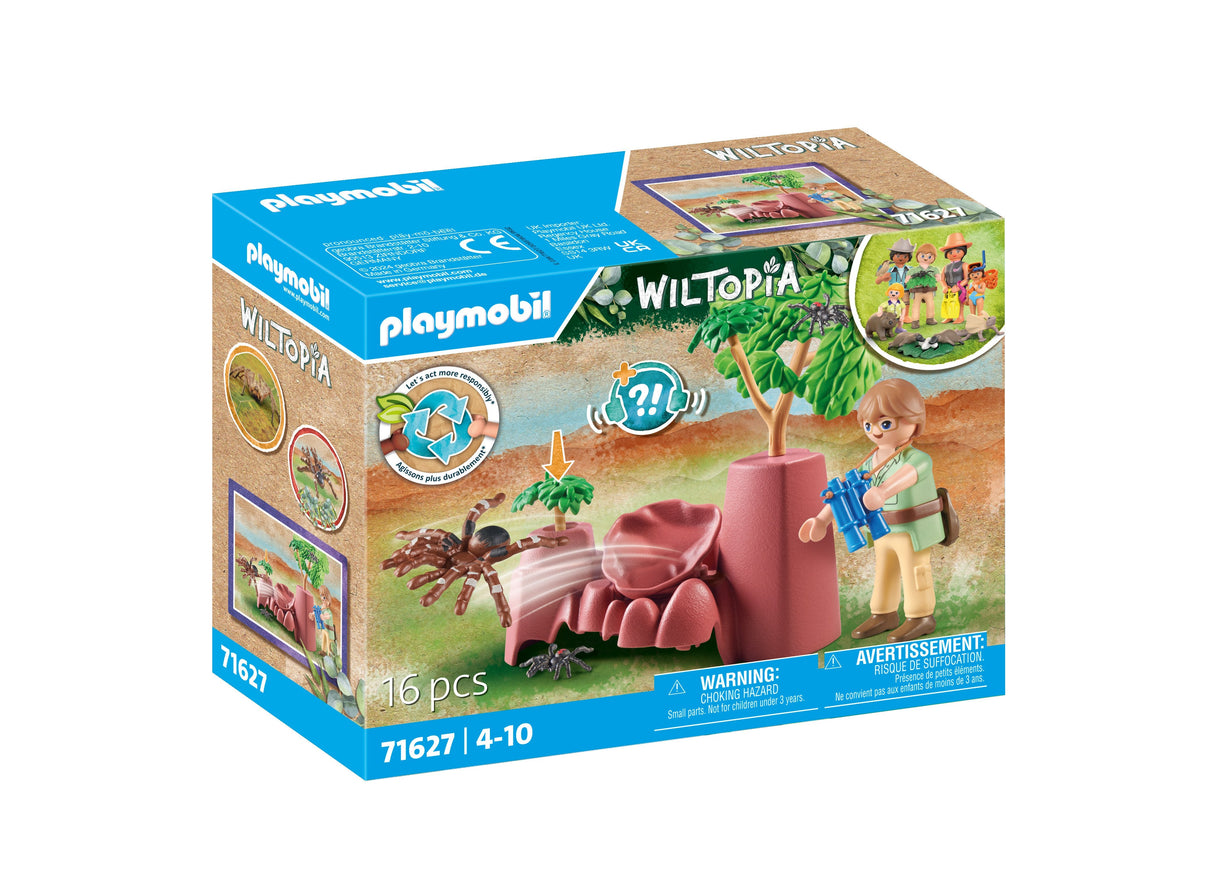 Playmobil Wiltopia Rocas Con Arañas
