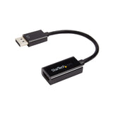 EAN 0065030857352 - StarTech.com DP2HD4KS adaptador de cable de vídeo 0,15 m HDMI tipo A (Estándar) Negro imagen 3