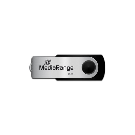 EAN 4260057126214 - MediaRange MR910 unidad flash USB 16 GB USB Type-A / Micro-USB 2.0 Negro, Plata imagen 3