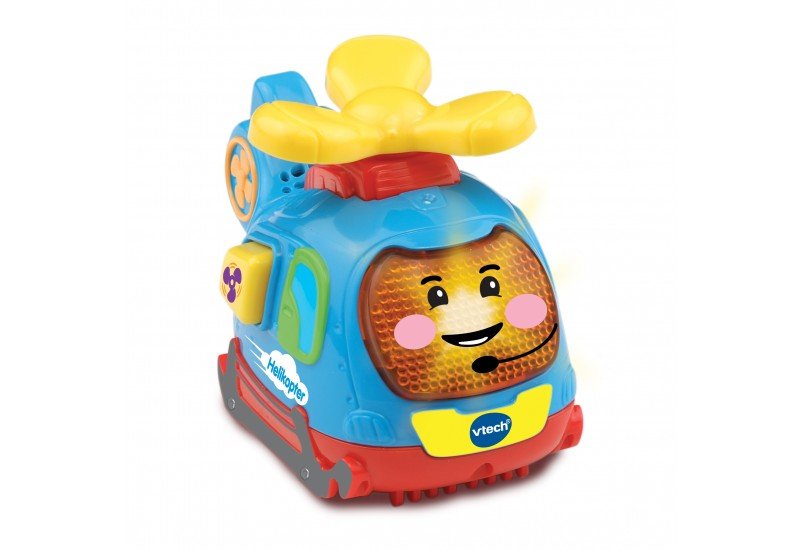Vtech Hace Velocistas Para Bebés - Helicóptero, Jugando Vehículo 80-516804