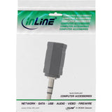 Inline® Audio Adaptador 2.5mm Jack Hembra / 3.5mm Macho Stereo