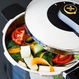 Olla A Presión Excellent Bra A185702 6 Litros Acero Inoxidable 18 10