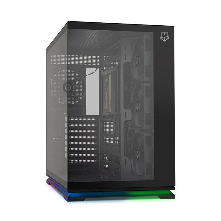 Caja Pc  Nox Atx Semitorre Hummer Galaxy Argb Negra