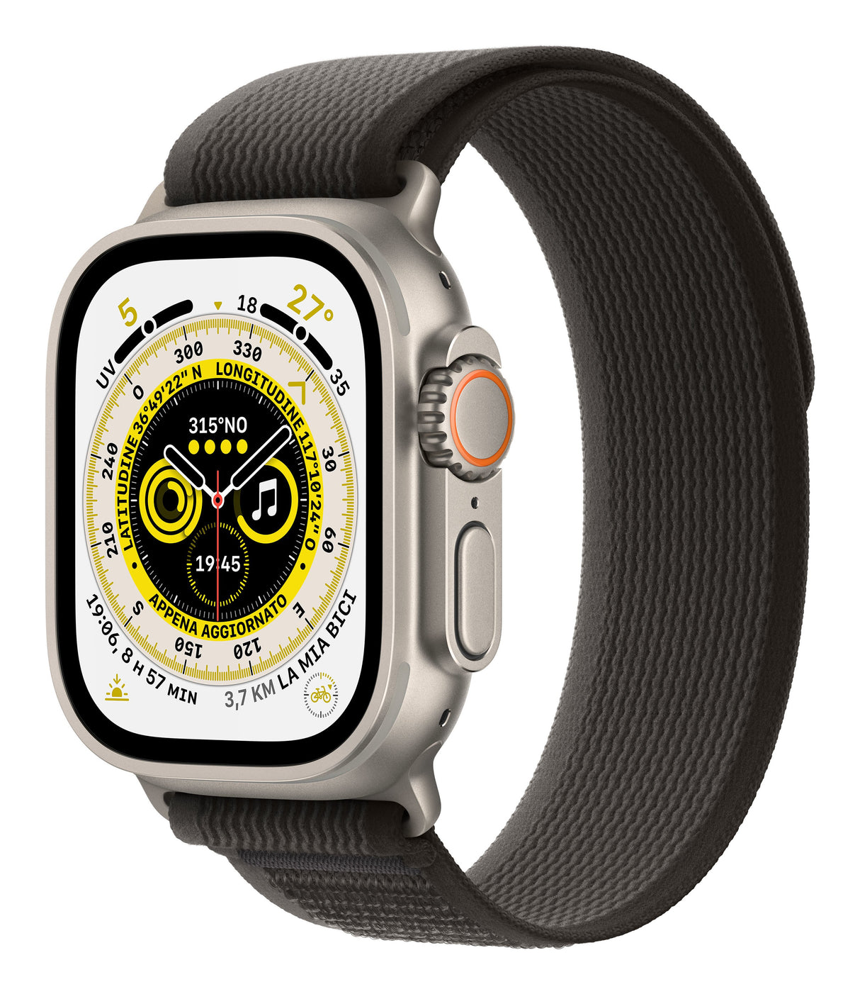 EAN 194253426264 - Apple Watch Ultra OLED 49 mm Digital 410 x 502 Pixeles Pantalla táctil 4G Titanio Wifi GPS (satélite) imagen 1