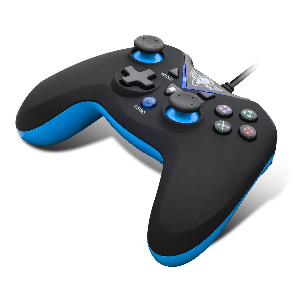 Spirit Of Gamer Gamepad Xgp Player Wired 12 Botones Vibracion Usb Compatible Pc/Ps3 Sog-Wxgp