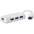 EAN 0710931302394 - Trendnet TU3-H4E hub de interfaz 5000 Mbit/s Blanco imagen 1